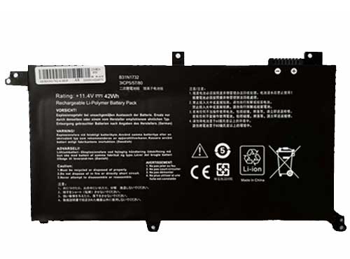 ASUS FX571GT-AL855T akku,  ASUS FX571GT-AL855T akkus,  ASUS FX571GT-AL855T Laptop Akku