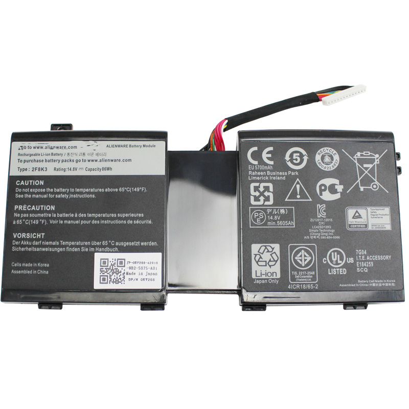 Dell Alienware M18X-R3 Series akku,  Dell Alienware M18X-R3 Series akkus,  Dell Alienware M18X-R3 Series Laptop Akku